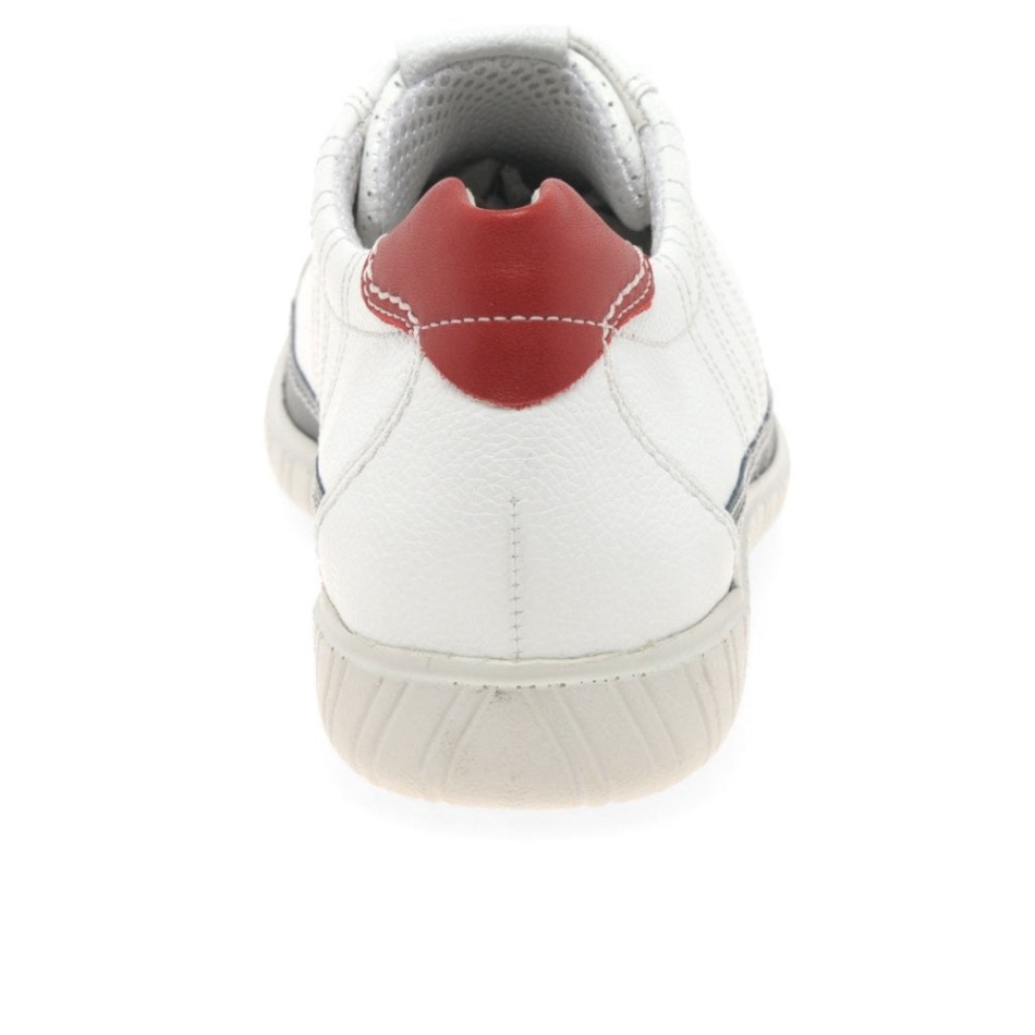 Baskets Larges Femme Amulet Blanc/bleu Marine/rouge Gabor | Exclusif